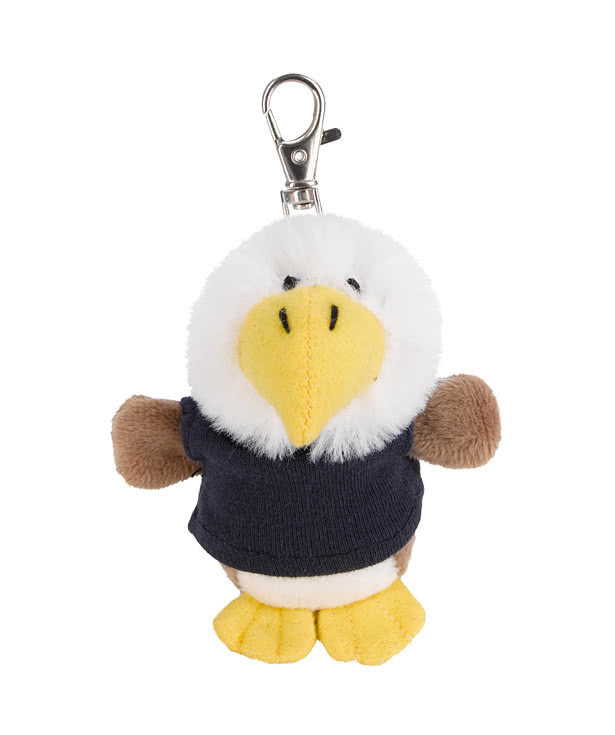 Full Color Wild Bunch 4" Eagle Plush Animal Keychain