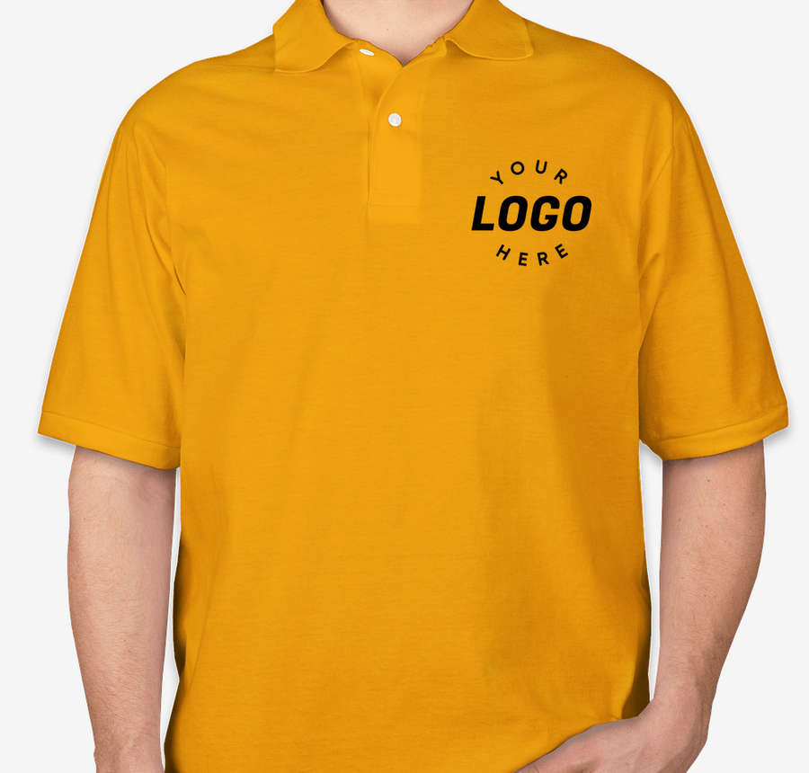 Jerzees SpotShield 50/50 Jersey Polo Printed - Custom Ink