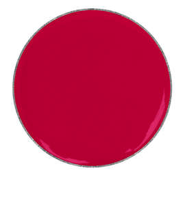 1" Round Lapel Pin - Color: Cardinal / Silver