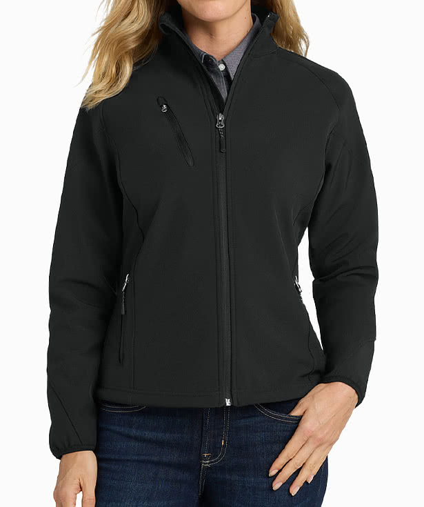 Port Authority Women's Textured Soft Shell Jacket