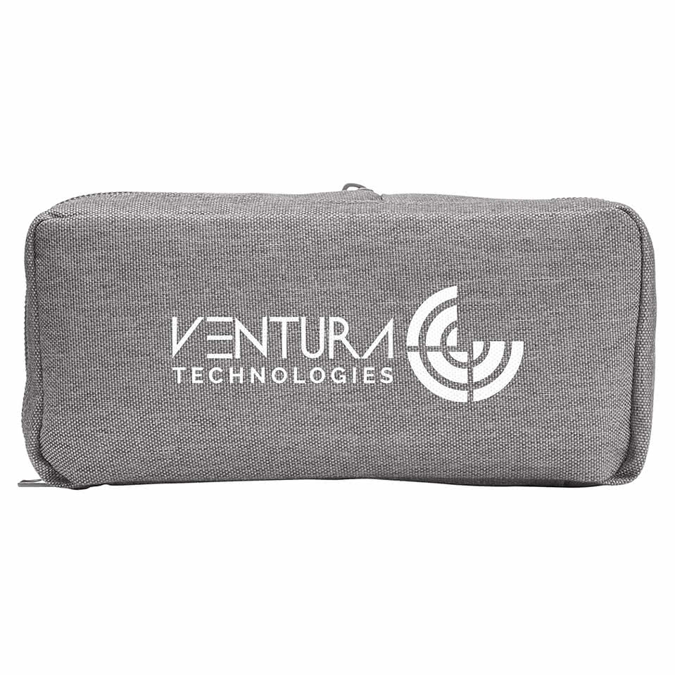 WorkSpace Recycled 2-in-1 Tech Organizer with Phone Stand