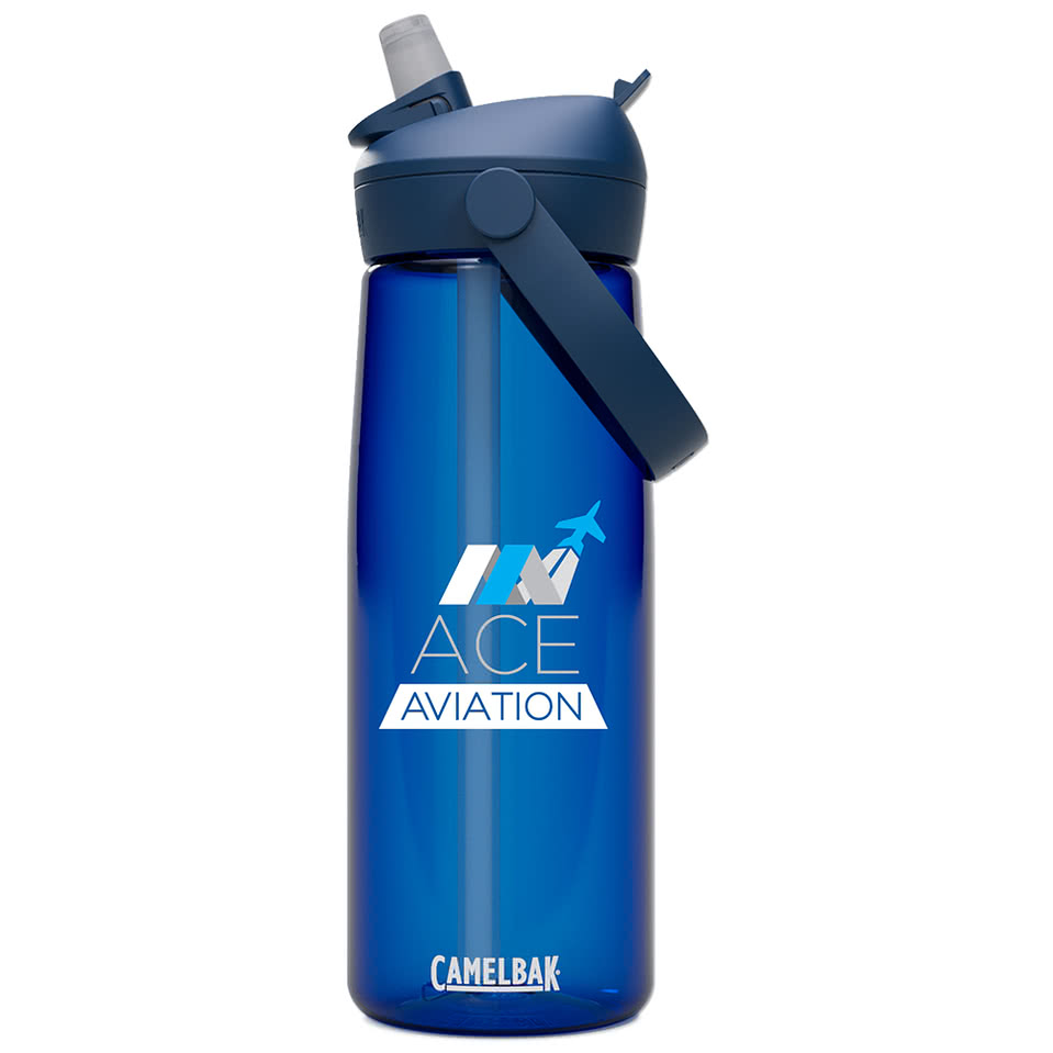 CamelBak Full Color 25 oz. Thrive Flip Straw Tritan Renew Water Bottle