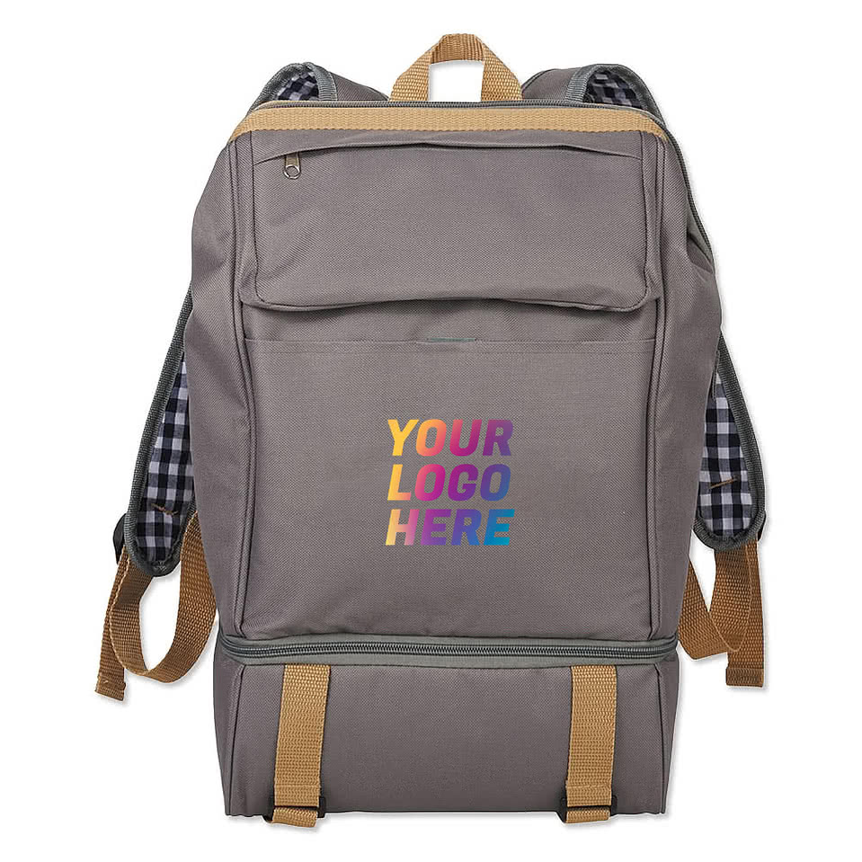 11-Piece Café Picnic Backpack for Two