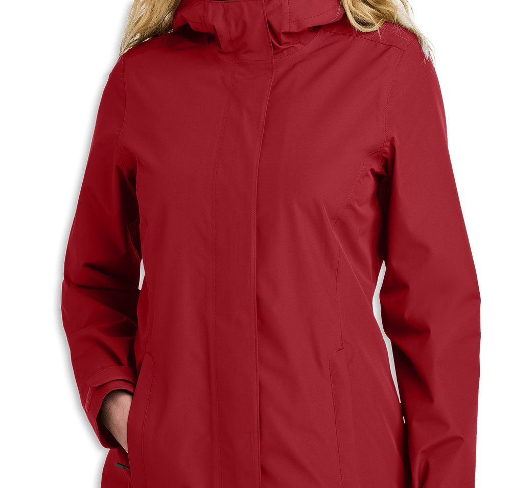 Port Authority Women's C-Free Recycled Rain Jacket-default