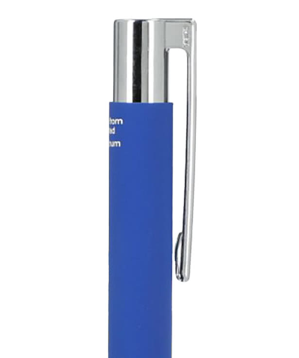 Full Color Maxi Recycled Soft Touch Gel Pen (black ink)