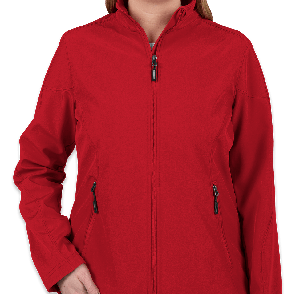 Core 365 Women's Fleece Lined Soft Shell Jacket - Embroidered-default