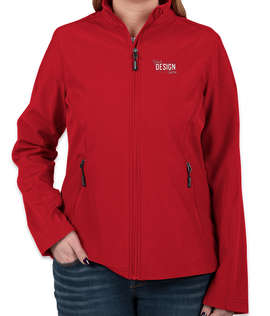 Canada - Core 365 Women's Fleece Lined Soft Shell Jacket - Color: Classic Red