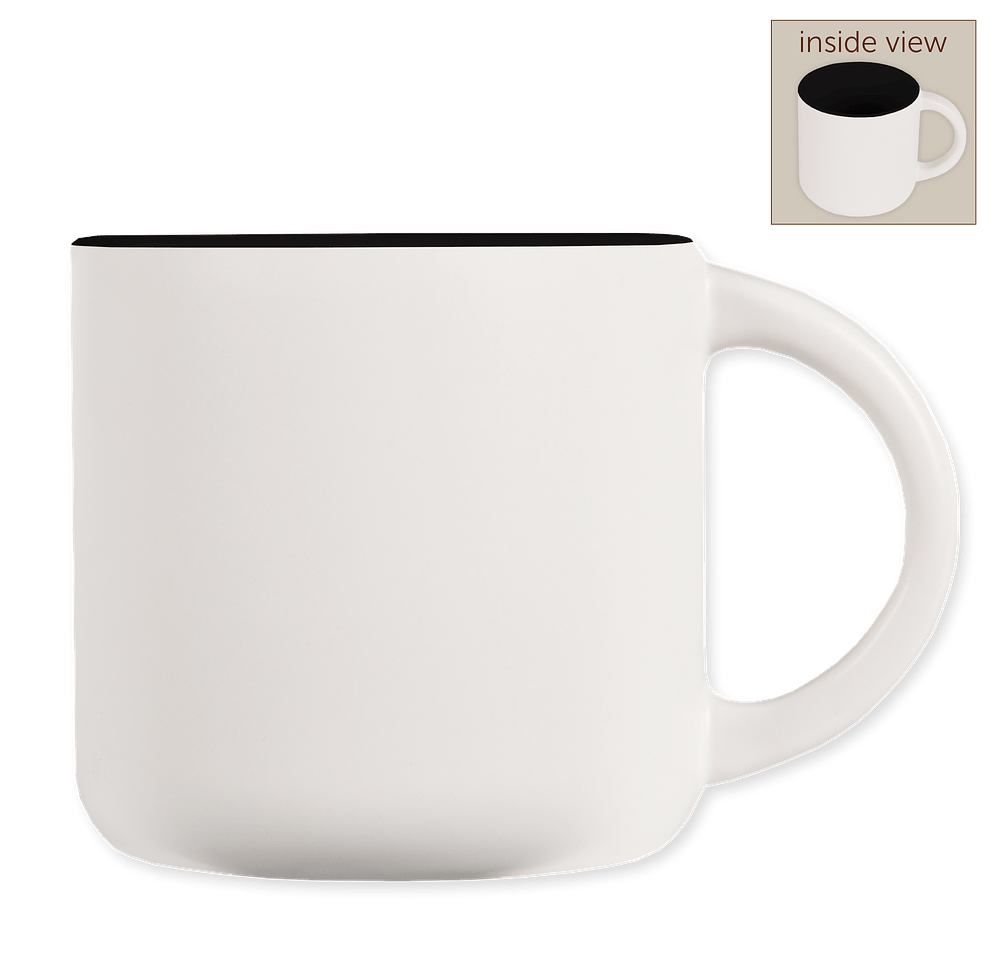 14 oz. Ceramic Two-Tone White Minolo Mug-default