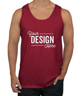 Canada - Gildan Ultra Cotton Tank - Color: Cardinal Red