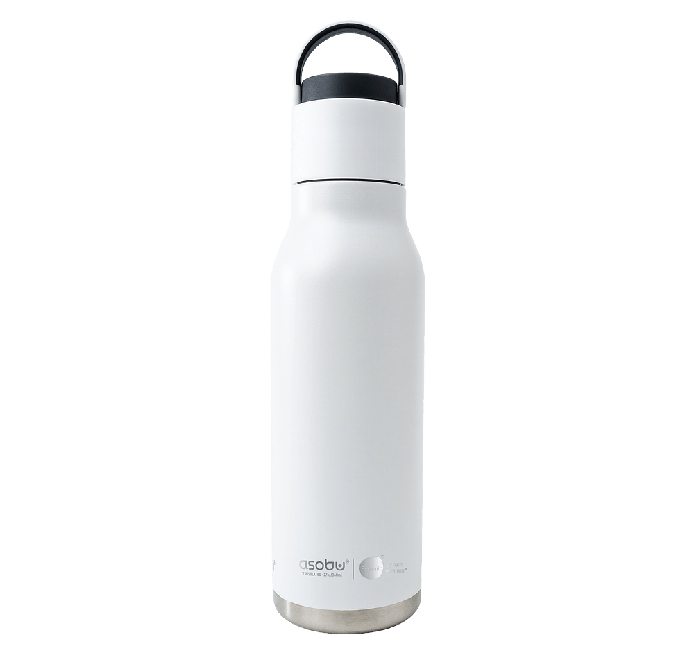 Asobu 22 oz. Metro Insulated Water Bottle with Pop-Up Straw-default