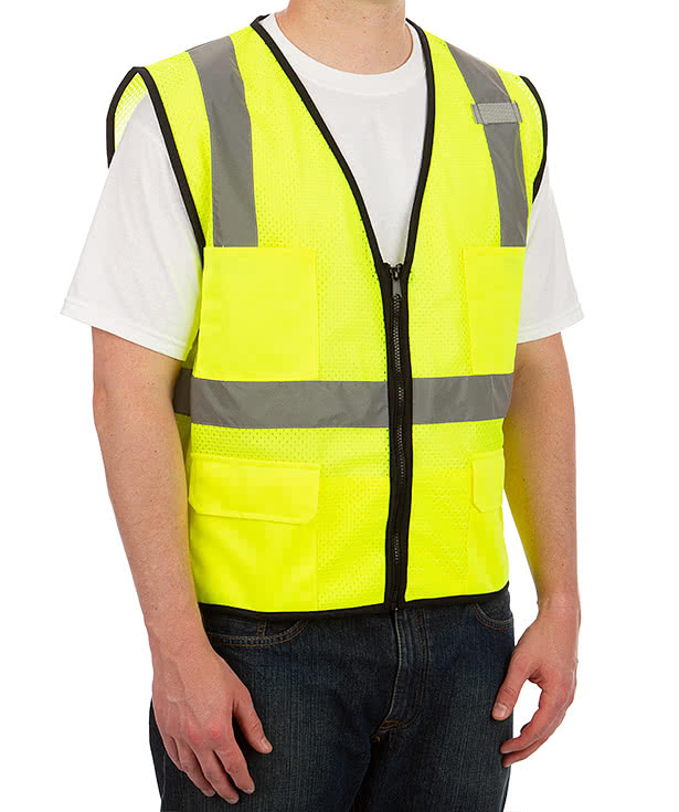 Kishigo Class 2 Pocket Mesh Safety Vest