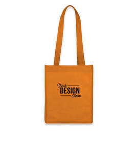 Mini Elm Non-Woven Grocery Tote - Color: Orange