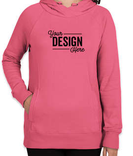 Charles River Women's Hometown Hoodie - Color: Salmon