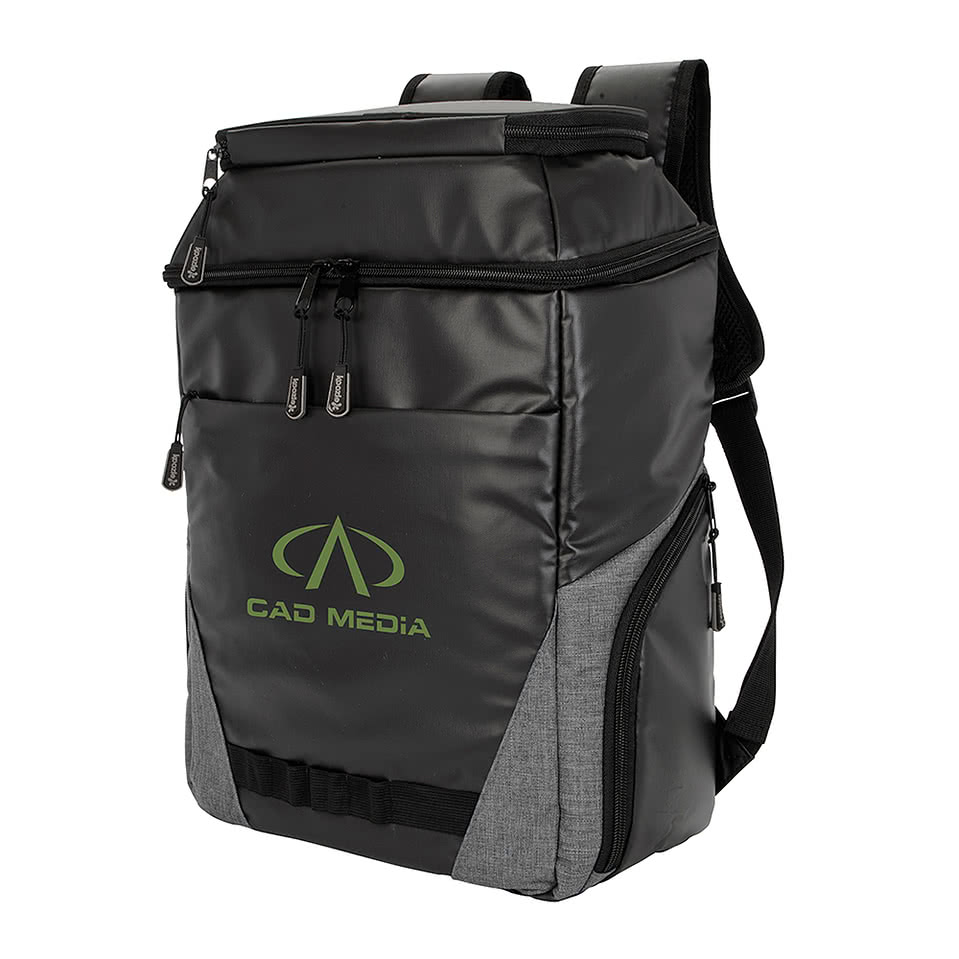 Koozie® Empire Recycled 24 Can Cooler Backpack