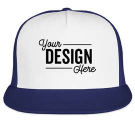 Yupoong Classic Trucker Hat - Color: Royal / White / Royal