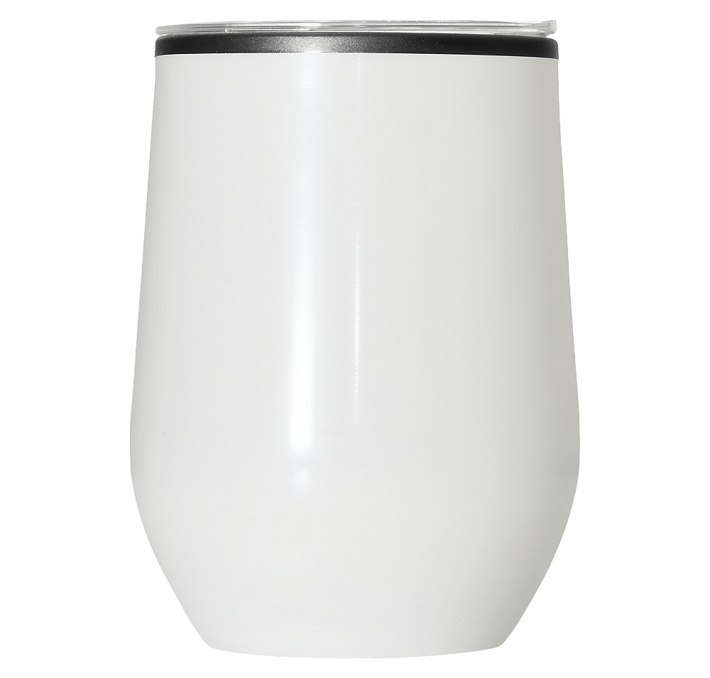 12 oz Budget Stemless Wine Tumbler With Lid-default