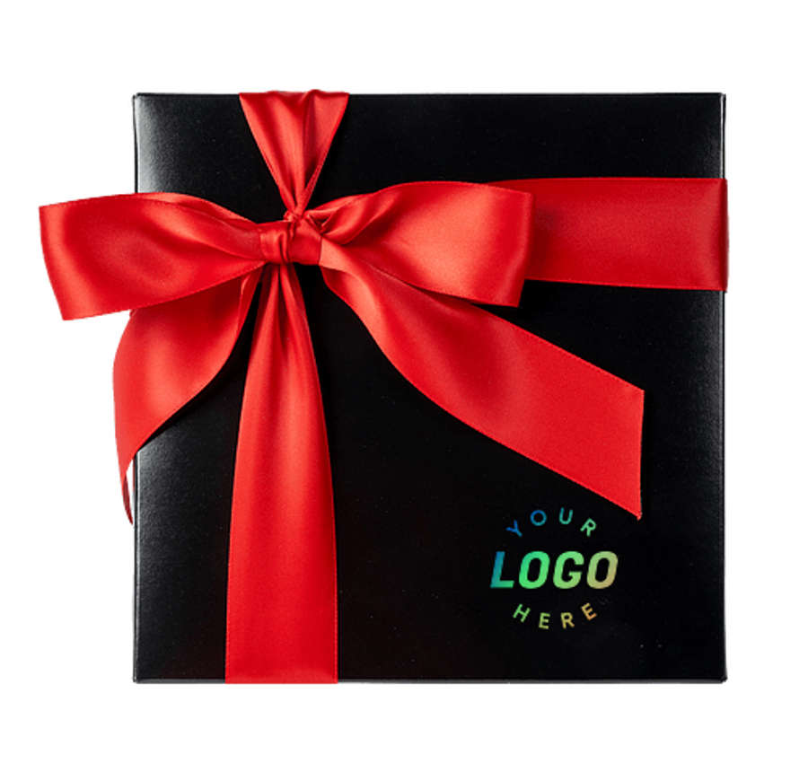Delightful Holiday Confections Gift Box in Black