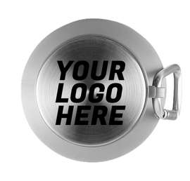 Laser Engraved 18 oz. Zigoo Silicone Collapsible Bottle