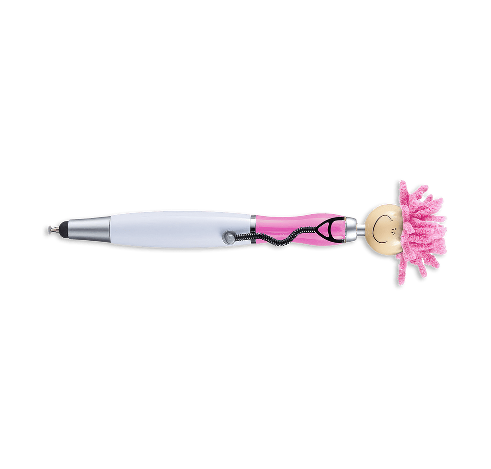 MopToppers Stethoscope Light Tone Ballpoint Stylus Pen (black ink)-default