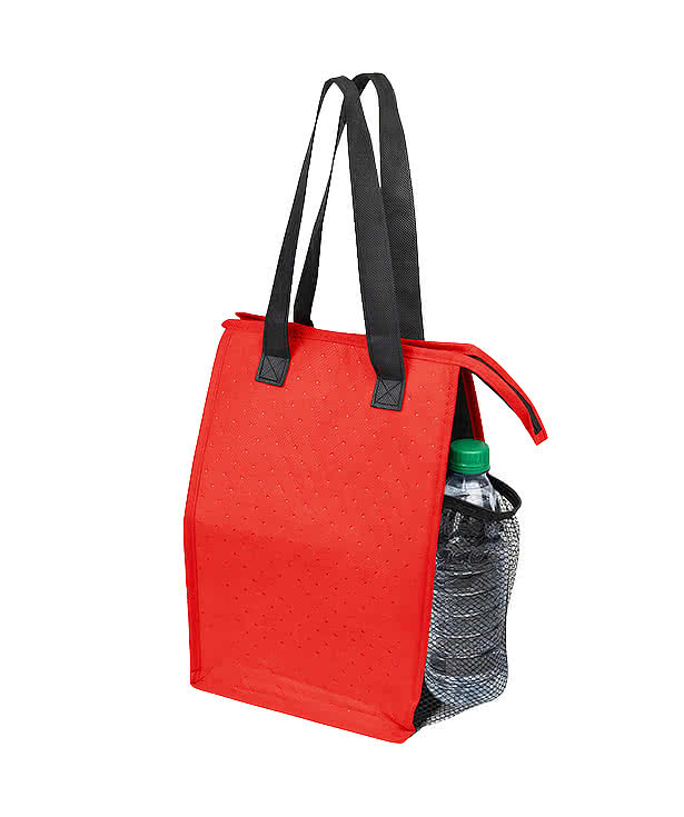 Dimples Recycled Non-Woven Cooler Tote Bag