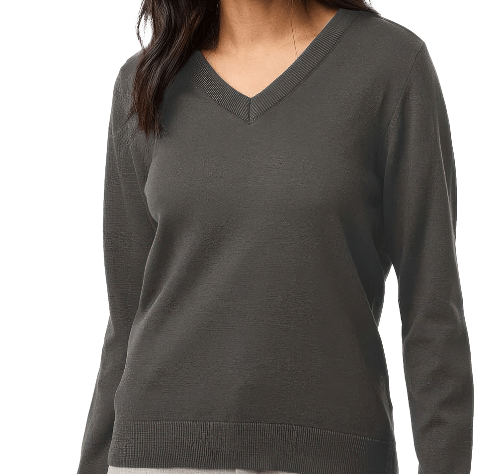 Devon & Jones Women's New Classics Recycled V-Neck Sweater-default