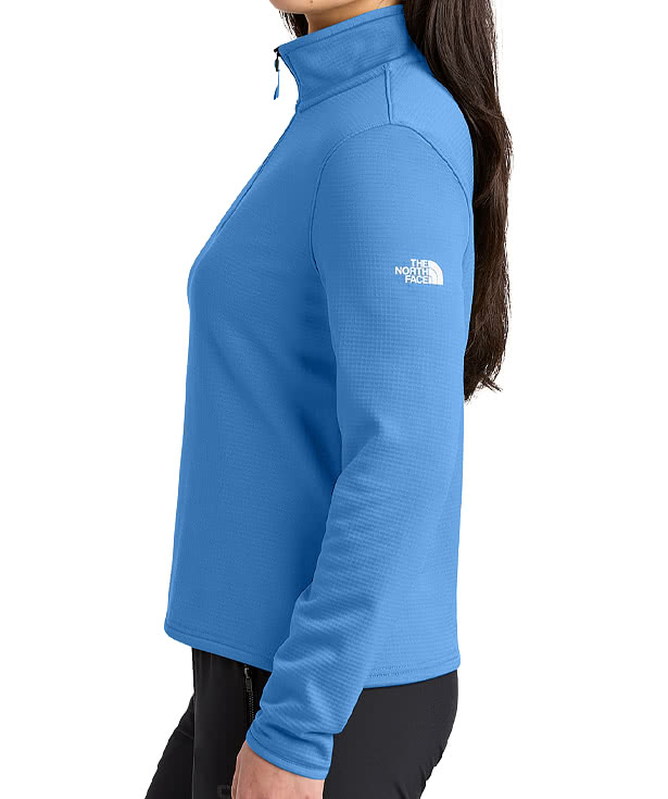 The North Face Women's Aim Fleece Quarter Zip Sweatshirt - Printed