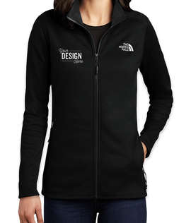 The North Face Women's Skyline Full Zip Fleece Jacket - Color: TNF Black