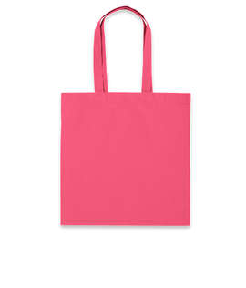 Lightweight 100% Cotton Tote Bag - Color: Pink
