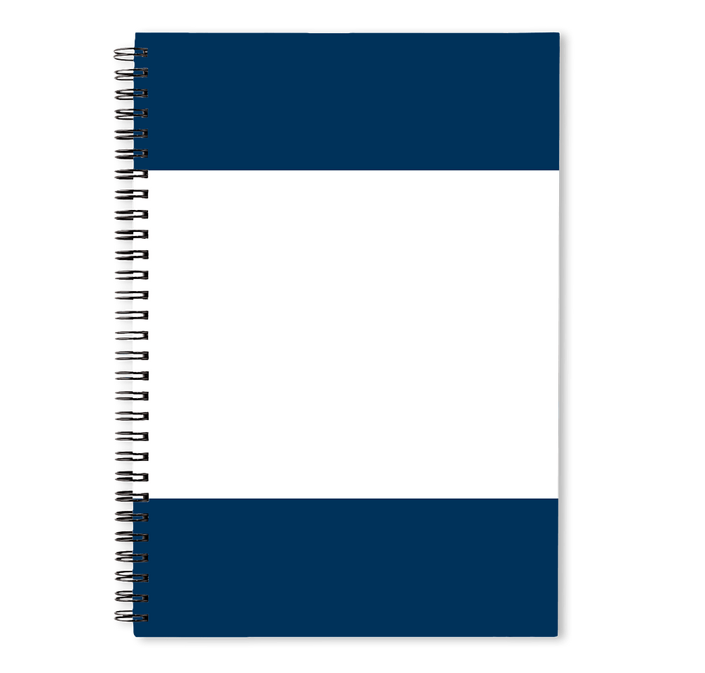 Border JournalBooks ® Spiral Notebook-default