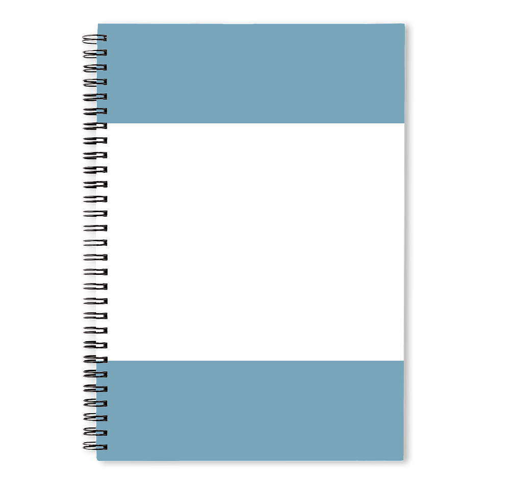 Border JournalBooks ® Spiral Notebook-default