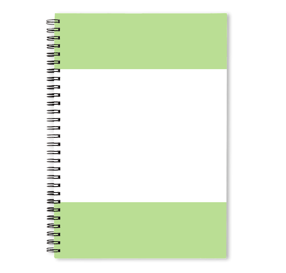 Border JournalBooks ® Spiral Notebook-default