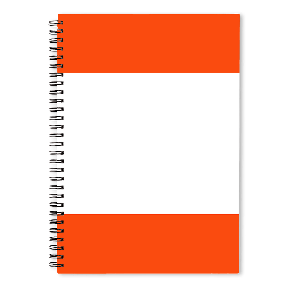 Border JournalBooks ® Spiral Notebook-default