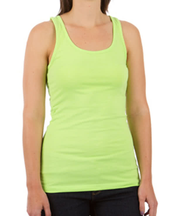 Next Level Juniors Neon Jersey Tank