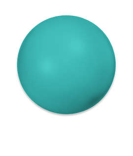 Round Stress Reliever - Color: Teal