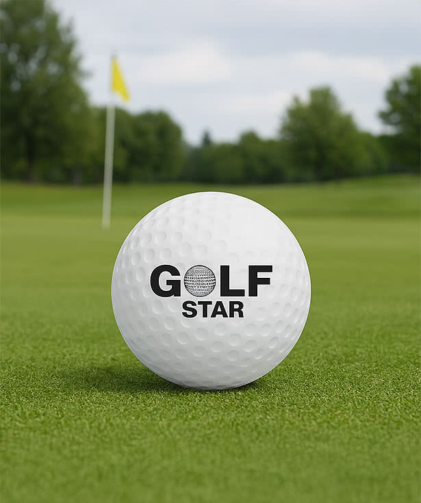Golf Ball Shaped Stress Reliever