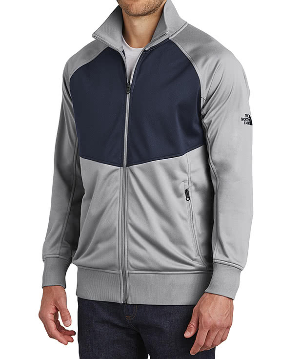 The North Face Color Blocked Tech Full-Zip Fleece Jacket