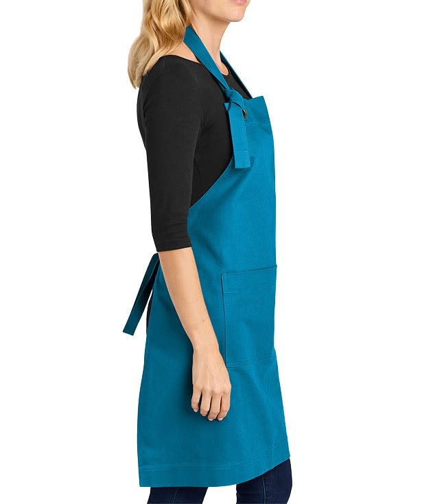 Port Authority Signature Heavy Twill Full Length Pocket Apron - Printed