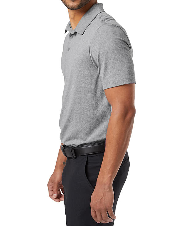 Adidas Floating 3-Stripes UPF 50+ Performance Polo - Embroidered