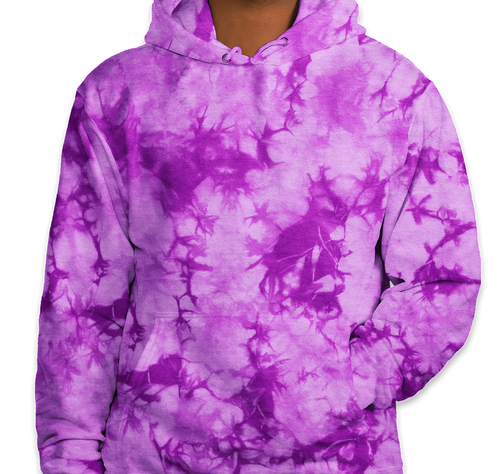 Port & Company Crystal Tie-Dye Pullover Hoodie-default
