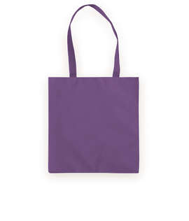 Basic 50% Recycled Poly Tote Bag - Color: Purple