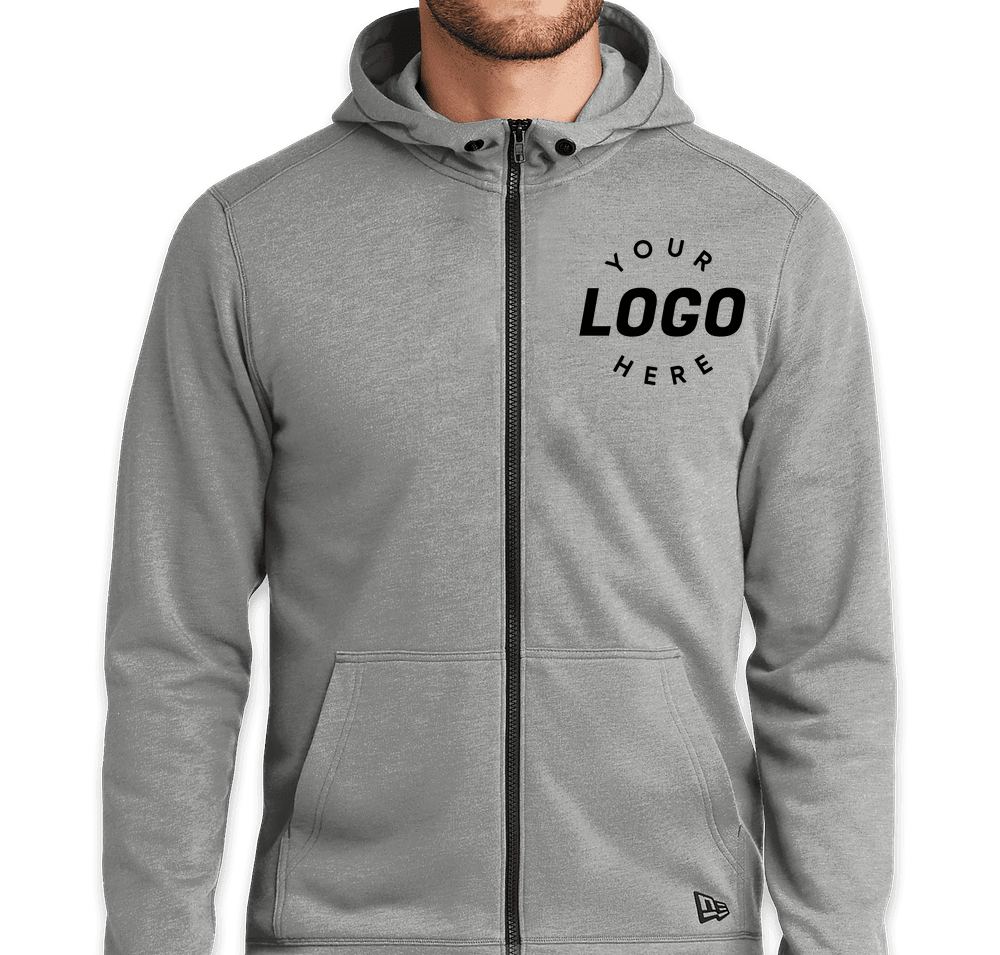 りーぬ New Era - Women's Tri-Blend Fleece Full-Zip Hoodie