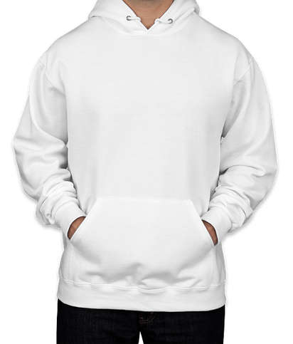Canada - Jerzees Nublend 50/50 Pullover Hoodie - White