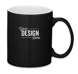 11 oz. Bounty Spirit Ceramic Mug - Color: Black