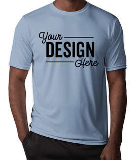 A4 Promotional Performance Shirt - Color: Light Blue