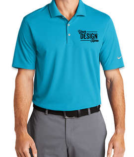 Nike Dri-FIT Micro Pique Performance Polo 2.0 - Color: Tidal Blue