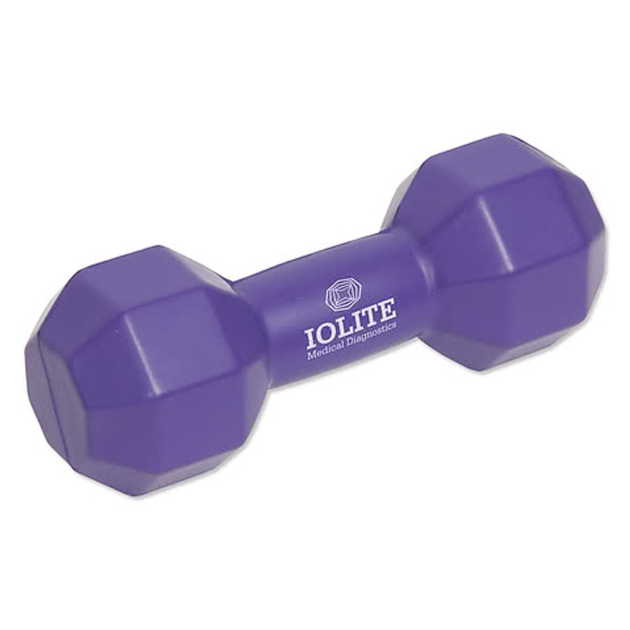 5" Dumbbell Stress Reliever in Red