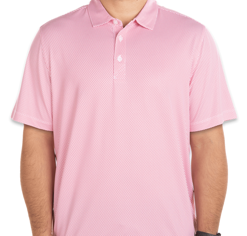 Cutter & Buck Pike Eco Symmetry Print UPF 50 Performance Polo-default
