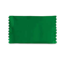 Full Color Individually Wrapped Buttermints - Color: Kelly Green