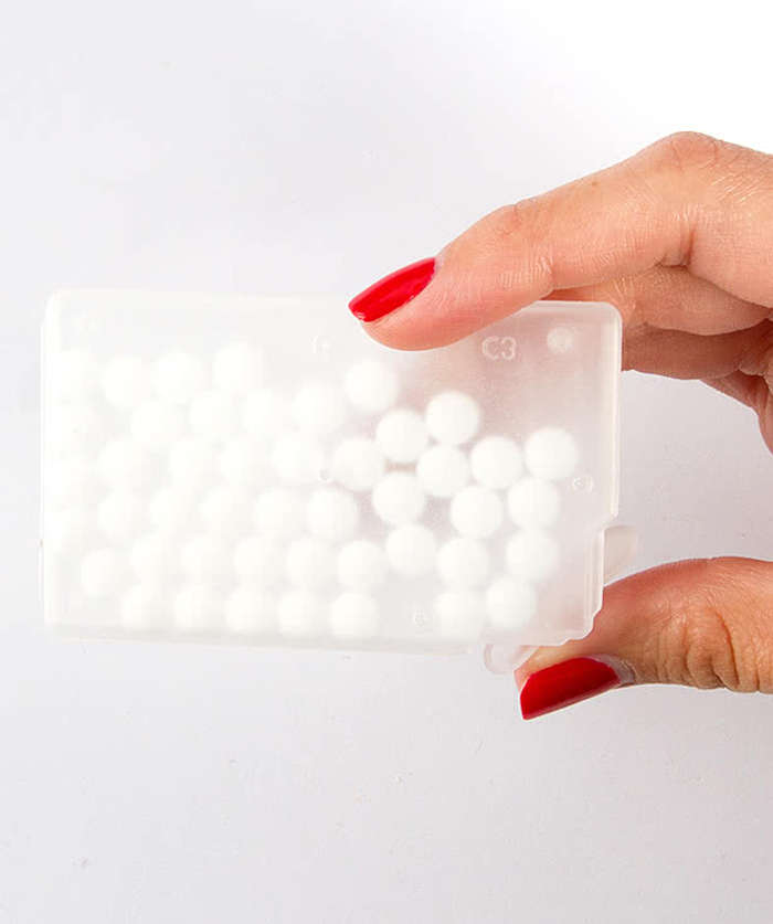 Plastic Rectangle Mint Card