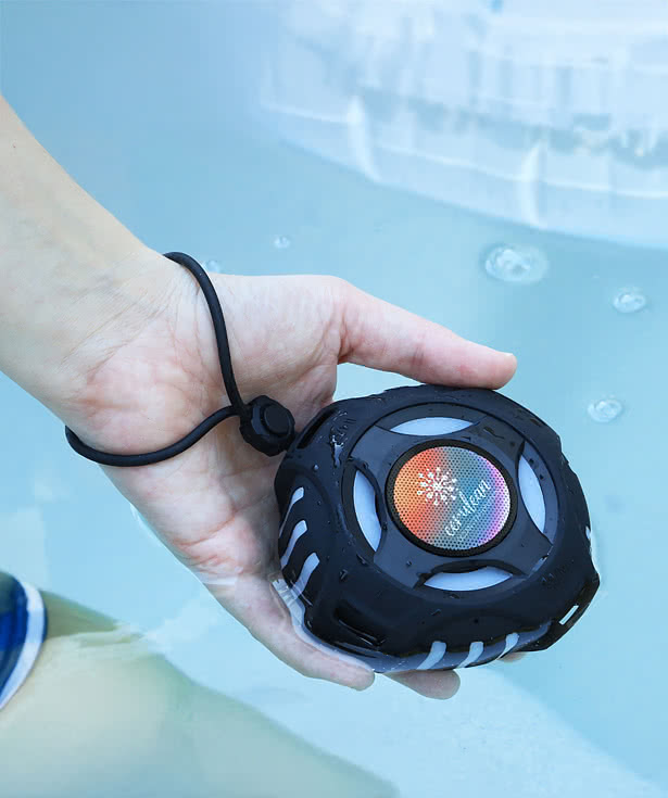 Full Color Pontunez Floating Waterproof Wireless Speaker